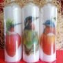 3 for 20e !!! Decorative brand new summer candle gift set artichoke strawberry peach birds Image 5