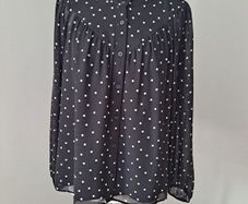 Marks & Spencer polka dot blouse size UK 16
