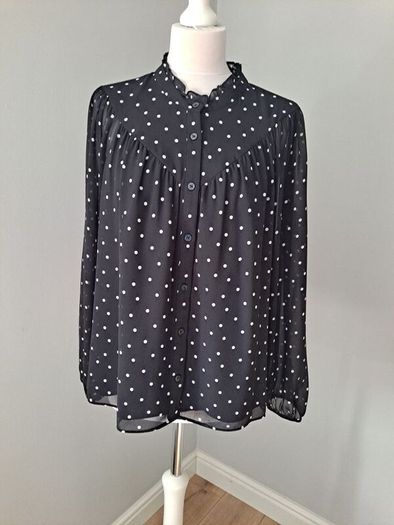 Marks & Spencer polka dot blouse size UK 16