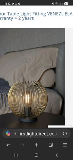 2  lamps...New.