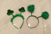 St Patrick's Day hairbands x 2