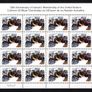 2005 Ireland 50th Anniversary of the Ireland's Membership of the UN Commemorative Stamp Sheetlet Plate 1A1A1A1A Mint Never Hinged (MNH). Image 4