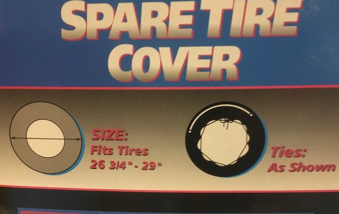 4x4 TAZ Spare Wheel cover
