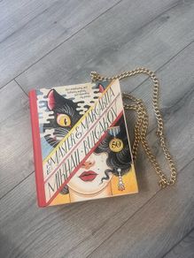 Book clutch purse Master & Margarita