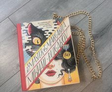 Book clutch purse Master & Margarita