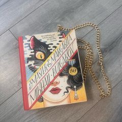 Book clutch purse Master & Margarita