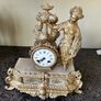 Antique Victorian French Mantel Clock Image 2