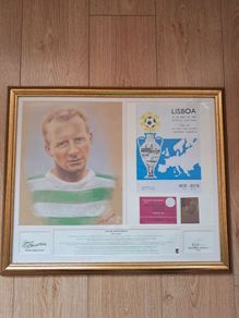 Celtic FC - Jimmy 'Jinky' Johnstone Framed Portrait