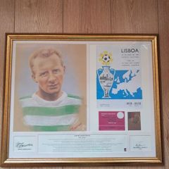Celtic FC - Jimmy 'Jinky' Johnstone Framed Portrait