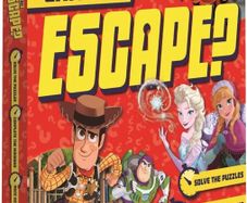 Disney Pixar escape game with puzzles birthday present