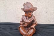 Large baby statue plaster possible to post