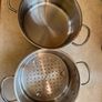 Steamer Cookware Set with Glass Lid Handles Stainless Steel Pan Kitchen Home Cook Chef Healthy Veg Cooking Housewarming induction ceramic gas electric Image 2