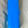 bright blue hard plastic electric toothbrush travel case (holds 1 handle and 2 brush heads) in clean, excellent condition Image 2