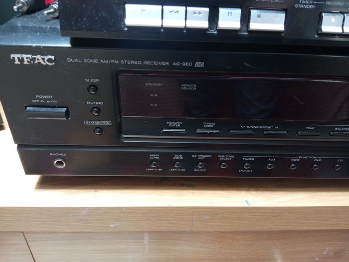 teac 8 speaker amp ag980