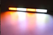 800-1000 Lumens Amber / &amp; Amber White Emergency Flashing Beacon, 16 Flash Modes, 12-24V