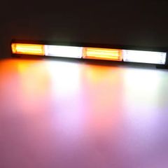 800-1000 Lumens Amber / & Amber White Emergency Flashing Beacon, 16 Flash Modes, 12-24V