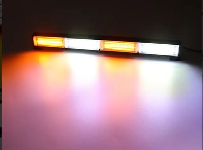 800-1000 Lumens Amber / & Amber White Emergency Flashing Beacon, 16 Flash Modes, 12-24V