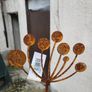 Cow parsley head steel ornament Image 4