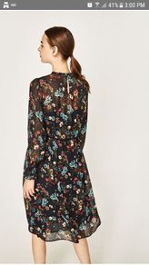 Floral zara dress