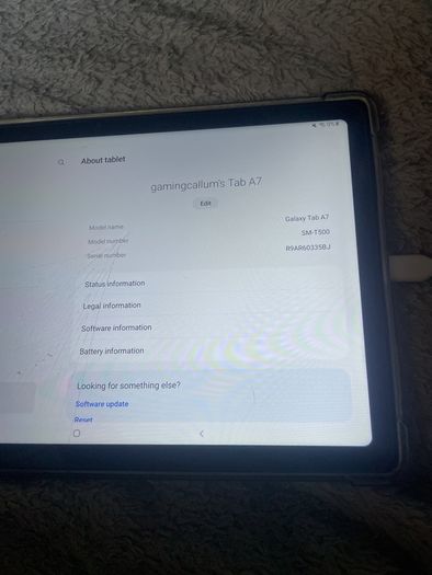 galaxy tab a7