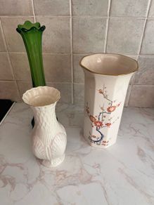 Three vases