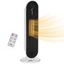 Ceramic Space Heater, 24H Timer, 1200W/2000W Image 2