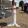 Bespoke Ivory/Blush Designer Wedding Dress Image 3