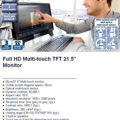 Monitor Full HD Multi-Touch TFT 21.5"