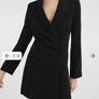 River island black blazer dress new Image 2