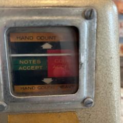 vintage Scales Money Checker