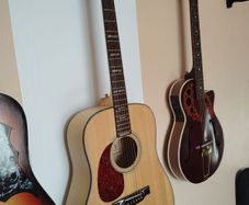 hohner custom left handed guitar