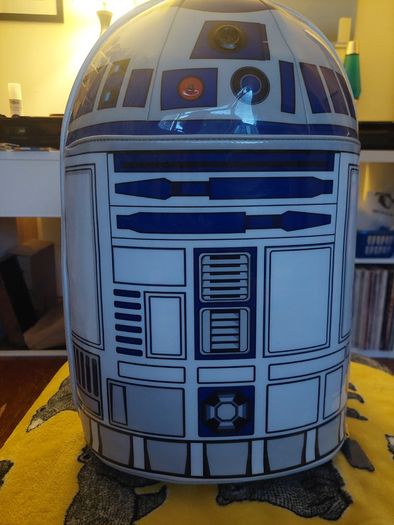 Star Wars- R2D2 travel case with wheels, retractable handle