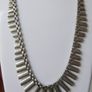 Vintage Cascading Necklace hallmarked 925 Sterling Silver length 17,5"  - 25,1g Image 3