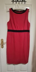 Hobbs lined midi dress