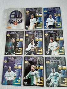 Bolton Wanders vintage match attack cards
