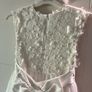 Communion dress with head piece Image 5