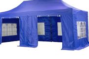 Heavy Duty Pop Up Gazebo Steel 40mm Hex 3m x 6m