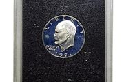 USA 1971 One Dollar Silver Proof Eisenhower