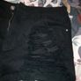 beautiful new misguided black rib shorts Image 6