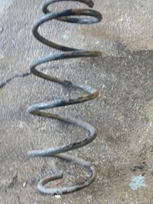 Seat front coil