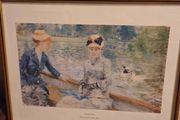 "Summer's Day" by Berthe Morisot - Framed Print