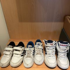 Kids Trainers Bundle UK 9 10 Adidas x3
