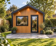 3x3 meter garden room