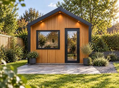 3x3 meter garden room