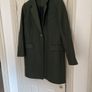 Zara dark green coat Image 6