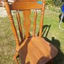 Solid oak chairs Image 4