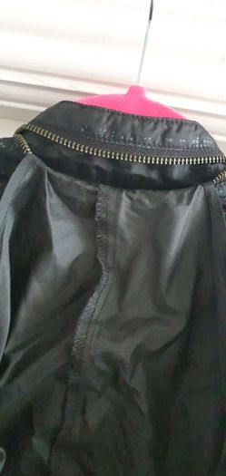 JUNK de LUXE Mens black hooded zip-up Sz S - Rrp 129.95 (New)