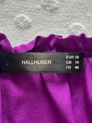 Hallhuber silk blouse, size 38