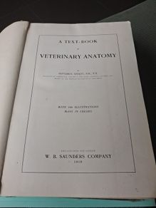 A Text Book Of. Veterinary Anatomy