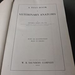 A Text Book Of. Veterinary Anatomy